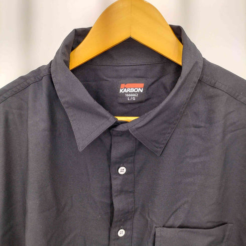 KARBON レギュラーカラー長袖シャツ メンズ  L/G